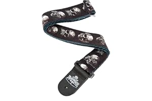 D'Addario 50AL01 Tracolla per Chitarra Planet Waves Alchemy, Teschi