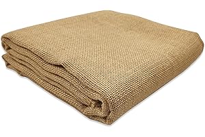 Panini Tessuti, Juta Tessuto in Fibra Naturale - ritaglio da 2 m x 1,4 m GREZZA