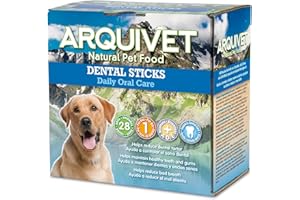 Arquivet Snacks Dentales para Perros, Marrón, 28 Unidad (Paquete de 1)