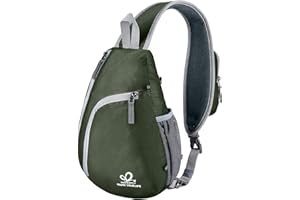 Waterfly Sac de Poitrine Sac à Dos Triangle Petit Sacoche Bandouliere Homme Femme pour Sports Cyclisme Randonnée