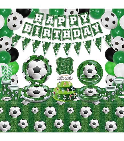 Candelina Calcio, Bianco Verde Decorazione per Torta da