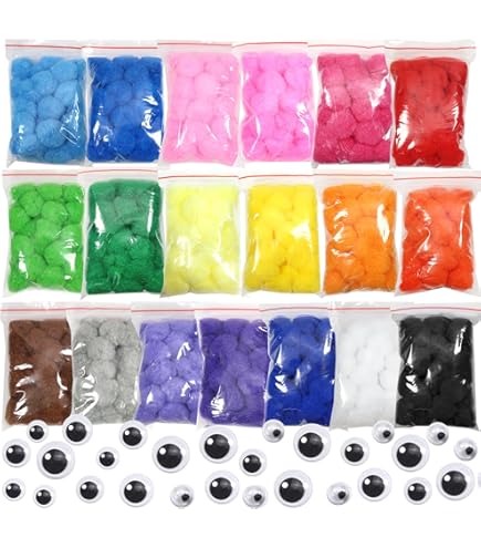 DIY Handwerk Decoratie Kinderactiviteit TOAOB DIY Pompons Set TOAOB 1900 Stuks Ambachtelijke Pompons Meerkleurig 1 Cm Grote Pluizige Kwasten Met 100 Stuks 5 Mm 6 Mm 8 Mm Voor Doe-het-zelf Benodigdheden Handwerk DIY Handwerk Decoratie Kinderactiviteit TOAOB DIY Pompons Set TOAOB 1900 Stuks Ambachtelijke Pompons Meerkleurig 1 Cm Grote Pluizige Kwasten Met 100 Stuks 5 Mm 6 Mm 8 Mm Voor Doe-het-zelf Benodigdheden Handwerk