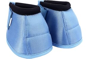 Pyhodi Paraglomi perin Tessuto Oxford di Alta qualità, Resistenti all'Usura, Comodi, Traspiranti, Protezione dello Zoccolo, Design Antirotazione, Prevenzione delle Collisioni dello (Blue)