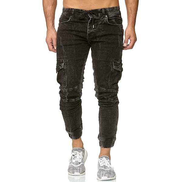 Joggingbroek voor heren, denim look, slim fit, jeans, hiphop, chinobroek, elastische taille, riem, vrijetijdsbroek, rechte pijpen, washed, sweatbroek, vintage cargo, denim, klassieke stoffen broek Joggingbroek voor heren, denim look, slim fit, jeans, hiphop, chinobroek, elastische taille, riem, vrijetijdsbroek, rechte pijpen, washed, sweatbroek, vintage cargo, denim, klassieke stoffen broek