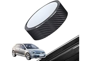 CYLOCRYA Vinilo Carbono Coche 3cm*5m Vinilo Fibra Carbono Vinilo Adhesivo Coche Fibra,Película Protectora Impermeable y Antirrayas, Adecuada para Automóviles, SUVs y Vehículos de Recreación