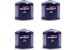 GAS BULLET 4 X Schraubkartusche Gaskartusche Butangas 500g