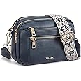 Telena Crossbody Purse for Women Small Crossbody Bags Trendy Vegan Leather Shoulder Handbags with Adjustable Strap Rough