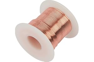 Marsred Reiner Kupferdraht, 99,9% copper wire, T2 Blanker Kupferdraht, Basteldraht, Copper Wire für Schweißen, Experiment, Schmuck, DIY (ø 2.0mmx10m)