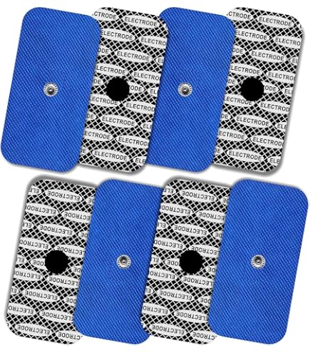 Stimpads Électrodes Pro Compatibles Compex - Pack Mix 12 Snap Double 3,75 Mm - Haute Conductivité