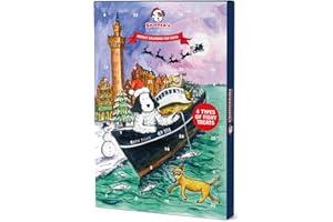 SKIPPER'S 2025 Christmas Advent Calendar for Dogs (Special Limited Stock Edition) - Fishy Advent Calendar Contains Little Gems, Fish Skin & Luxury Whitefish Cubes, Whitefish & Herb Sausage Slices