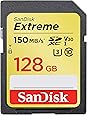 SanDisk Extreme 128 GB SDXC Memory Card, Up to 150 MB/s, Class 10, U3, V30