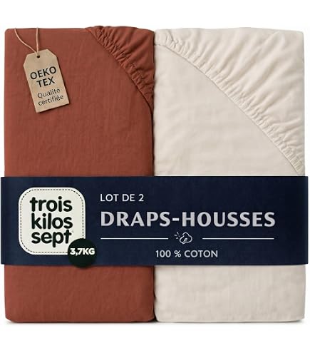 Drap-housse pour lit bébé coton, louisa imprimé rose La Redoute Drap-housse pour lit bébé coton, louisa imprimé rose La Redoute