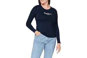 PEPE JEANS New Virginia LS N Camiseta Unisex Adulto (Pack de 1)