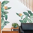 Adesivi Murali Foglie Tropicali - Decorazione Parete Soggiorno Camera - Foto 4