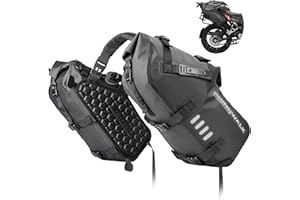 Rhinowalk Motorcycle Saddle Bag Waterproof 28L (14L*2) Motor Saddlebags Side Bags Pannier Bag Trunk Motorcycle Accessory