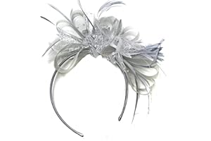 Caprilite Mix Fascinator Hat on Headband Wedding Ascot Races Bespoke Sinamay for Ladies