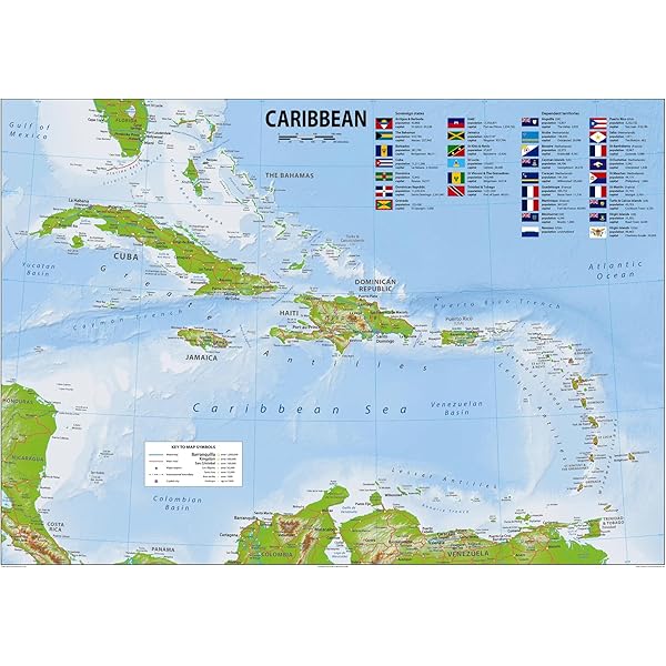 1968 英書 ISLES OF THE CARIBBEES フルカラーMAP付 1968 英書 ISLES OF THE CARIBBEES フルカラーMAP付
