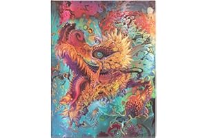 PAPERBLANKS Humming Dragon (Android Jones Collection) Ultra Unlined Hardcover Journal: Hardcover, 120 gsm, ribbon marker, memento pouch, elastic closure