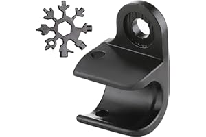 valuents Hak do przyczepki rowerowej Thule Chariot & Coaster srebrny lub czarny – adapter – sprzęgło rowerowe do przyczepy dziecięcej + Plus: narzędzie wielofunkcyjne