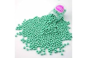 STREUSEL GLÜCK WIR STREUSELN LIEBE Szczęśliwe kule czekoladowe Crispy mini zielone metaliczne 75 g - posypka idealna na urodziny, ciasteczka, tort, babeczki, muffinki, babeczki, babeczki, babeczki, babeczki, babeczki, babeczki