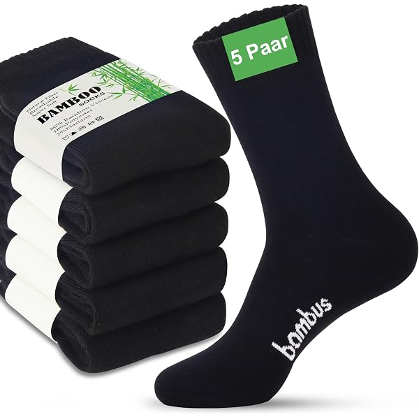Pesail Bambus Thermo Socken unisex - weiche & temperaturregulierende  Bambussocken - 6 Paar (DE/NL/SE/PL, Numerisch, 35, 38, Regular, Kurz, Grau)  : Amazon.de: Fashion