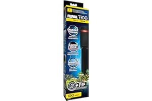 Fluval T100 - Calentador electrónico Sumergible para acuarios, hasta 100 L