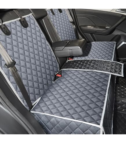 Rangement Voiture Enfant Organisateur Voiture PREMYO - Protection Siège Arrière Enfant - Poches Spacieuses Rangeur Voiture Compartiments Multiples