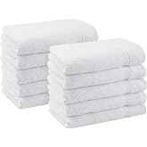 Utopia Towels - Guest Wash Towels (10 Pieces) (White) | High Absorption - Absorbs moisture quickly for effective drying after
