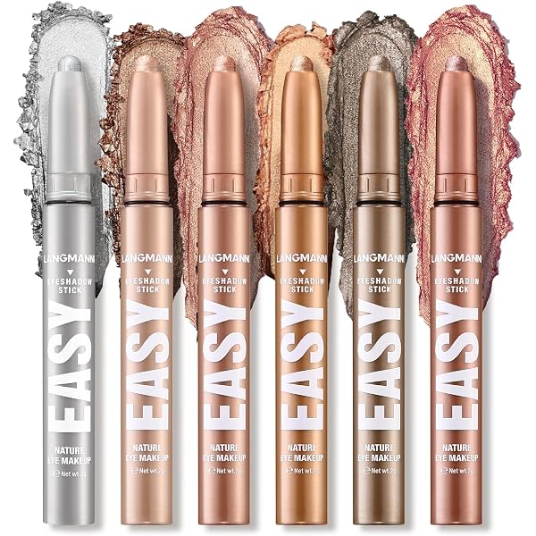 Lidschatten Stift Set – 8 Stück, Wasserfester Cream Eyeshadow Pen In Verschiedenen Farben
