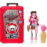 Monster High Skulltimate Secrets Cupid Asteria Bebek ve Aksesuar Seti, Hedef: Bavullu Kabin Slay-Katyon ve Giysi Gibi 19+ S&uuml;r