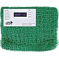 Voosoto Pigeon Nets for Balconies/Anti Bird Control Net, UV Stabilized HDPE Heavy Duty HDPE Nylon Mesh Net for Balcony (Installation Kit Included) - 4 Ft X 10 Ft - Green Colour