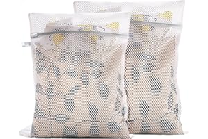 SOURUUD Lot de 2 Filet à Linge Machine à Laver 30x40cm – Sac à linge Réutilisables pour Vêtements Délicats, Filets de Lavage pour Sous-vêtements, Lingerie, Chaussettes – Protection Anti-Déformation