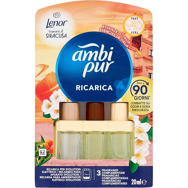 Ambipur 3Volution Lufterfrischer – Japanische Morgenfrische, Bis Zu 90 Tage Frische