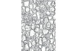 Sizzix Cartella per goffratura 3D Texture Fades Mini Cobblestone di Tim Holtz, 665461