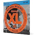D'Addario EXL110 Nickel Wound Electric Guitar Strings, Regular Light, 10-46