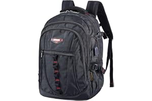 POWER KING Backpack Mens, Lightweight Hiking Backpack Durable Outdoor Daypack Travel Day Bag for Men Women Kids Camping Mountaineering Walking Cycling Climbing Sport