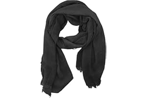 JOPHY & CO. Sciarpa Donna Uomo Elegante Leggera Morbida a Stola Rettangolare in Fibra di Bambù a Tinta Unita o Fantasia Colori