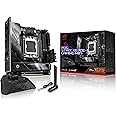 ASUS ROG Strix X670E-I Gaming WiFi AMD Ryzen AM5 ITX motherboard, 10 + 2 power stages, ROG Strix Hive, EZ mode PBO button, PCIe 5.0, DDR5 support, Wi-Fi 6E, two M.2 slots, two USB4 Type-C ports