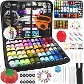 UBBOY Sewing Kit, 362PCS Premium Sewing Accessories for Home | With Carrying Case, Sewing Accessory Kit with Tool Set, Sewing