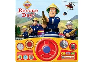 Fireman Sam: Rescue Day! (Steering Wheel Book)