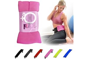 THERMODR Heating Pad for Period Cramps – Wheat Bags Microwavable Heat Belt with Lavender, Elastic Strap & Soft Fleece – Natural Period Pain Relief for Women