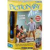 Pictionary Air Aile &Ccedil;izim Oyunu, Akıllı Cihazlara Bağlanır, 8 Yaş ve &Uuml;zeri İ&ccedil;in, Mattel Games GXD36