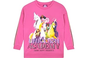UNICORN ACADEMY Bluza Dla Dziewcząt Z Akademii Jednorożców | Bluza Z Jednorożcem Dla Dziewcząt | Bluza Dla Dzieci Sophia I Wildstar