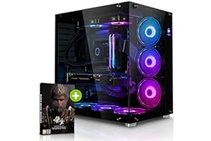 Megaport PC Gamer Fixe AMD Ryzen 9 5900X • Windows 11 • GeForce RTX4070Ti Super 16Go • 32Go DDR4 • 1000Go M.2 SSD • Refroidissement Liquide • Unité Centrale Ordinateur de Bureau
