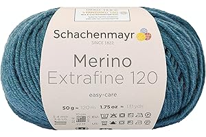 ‎SCHACHENMAYR SINCE 1822 Schachenmayr Merino Extrafine 120, 50G meerblau Handstrickgarne