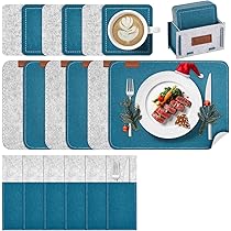 gepersonaliseerde placemats onderzetters zwart met goud