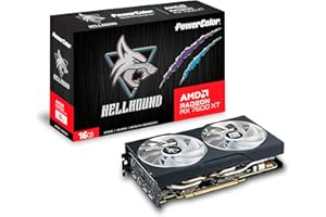 Powercolor Radeon RX 7600 XT chiarohound 16GB DDR6 OC scheda grafica