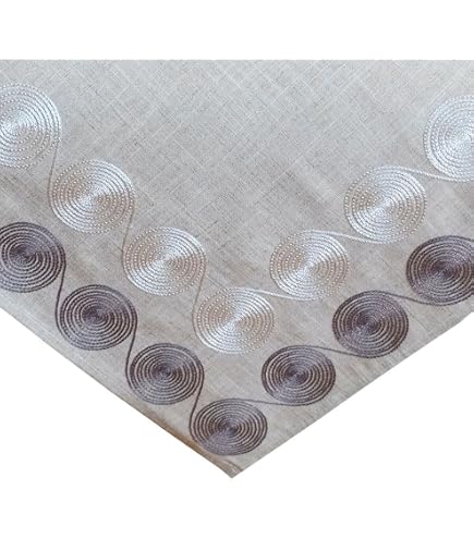 Mitteldecke 83x83 Cm Im Landhausstil – Spitzentischdecke Für Esstisch Oder Fernsehschrank, Staubdicht, Dekorativ