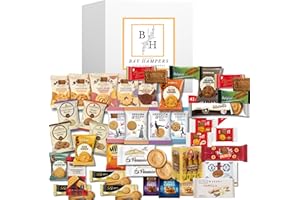 BAYTRADE Biscuits Gift Set |40x Individually Wrapped Luxury Biscuits Hamper | Grandma Wilds Ginger Shortbread Foxes Biscotti Italian | Food Hamper| Birthday, Christmas Gifts for Women Men Kids Family New Home