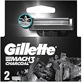 Gillette Mach3 Charcoal Yedek Tıraş Bı&ccedil;ağı 2'li